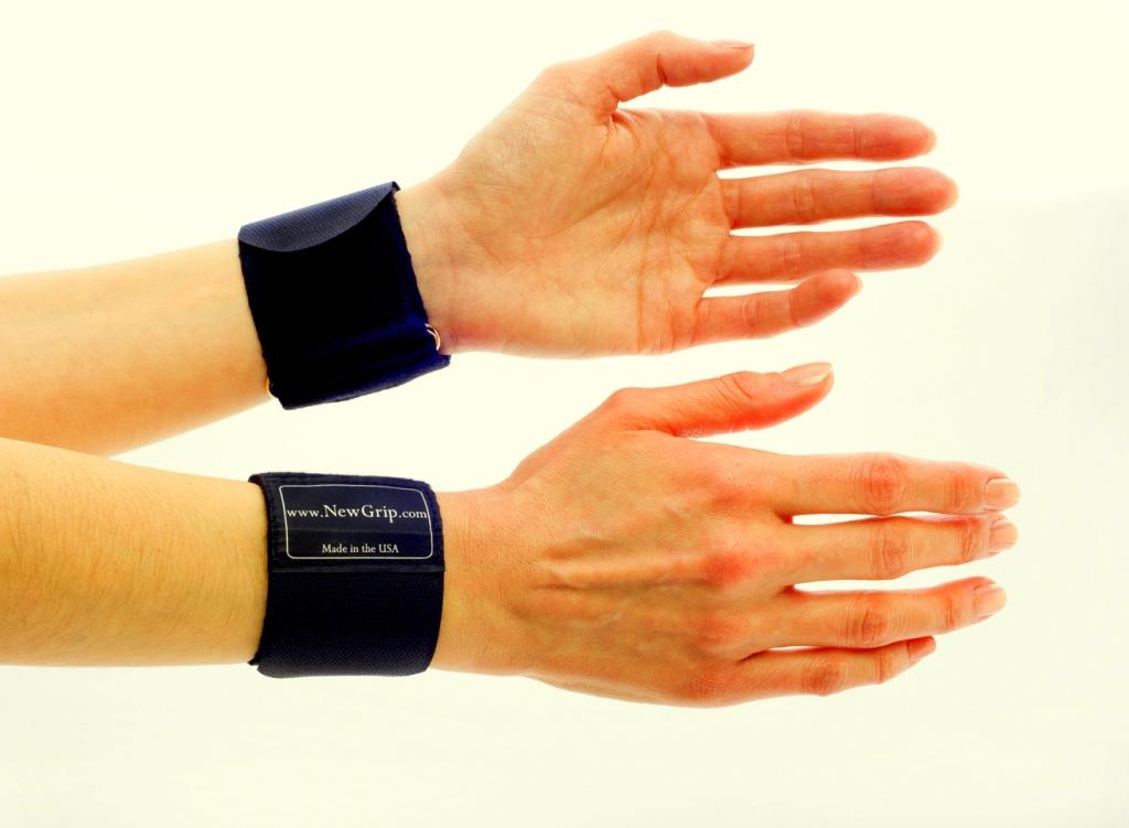 NewGrip Wrist Support Wraps Pair
