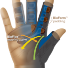 Harbinger BioForm Wrist Wrap Gloves