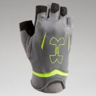 Under Armour Flux Half-Finger Training Gloves Yellow & Grey