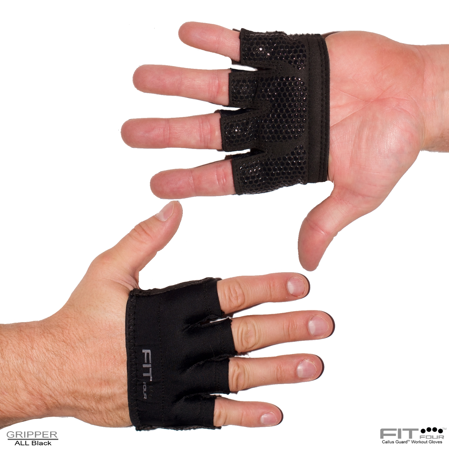 PDX Grip Hand Crossfit 2 in 1 Palm Protection Pull up Gym Gloves 
