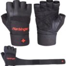 Harbinger Pro Wrist Wrap Gloves Pair