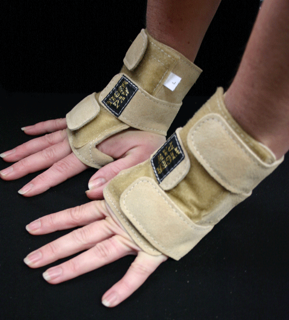 Wrist Injury Prevention Adjustable Wrist Support Tiger Paw Gymnastics Red Wrist Wraps Small