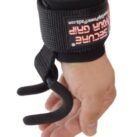 Grip Power Pads Weight Lifting Hooks One Rod