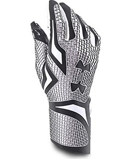Details about   New UA Under Armour Men's Highlight Football Gloves 1290813-001 Black Size XL 